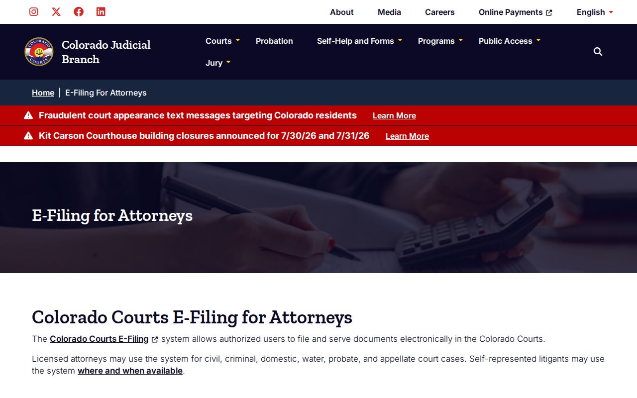 Baca County criminal court cases public trial record access